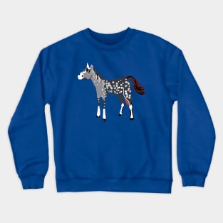 Blue Roan horse #1 Crewneck Sweatshirt